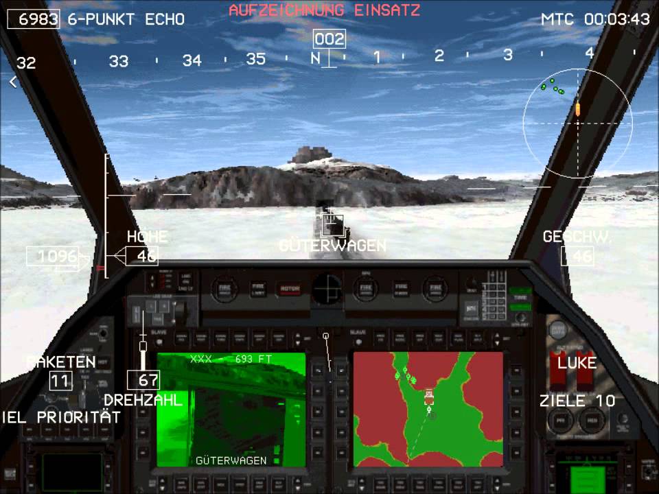 Comanche Gold - 21 Tunnelsicht *Gameplay* GER