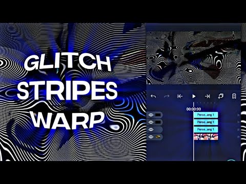 「Glitch Stripes Warp💥💞」Alight Motion「Tutorial」