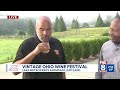 Kickin' it at the Vintage Ohio Wine Fest!