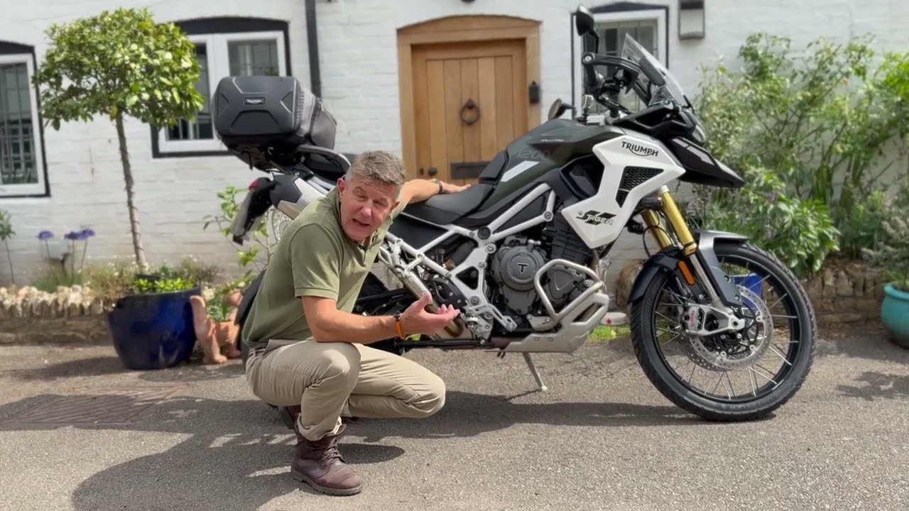 Steve Deeks and the 2025 Triumph Tiger 1200 - torque, finessed - and sharper claws ...