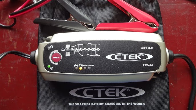 Follow-up and review of the CTEK MXS 5.0 Battery Charger & Maintainer 