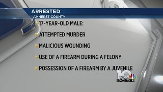 17-year-old charged with attempted murder after Amherst County shooting