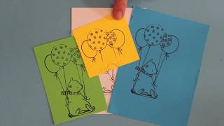 Studio SN: Paper Piecing Stamped Images
