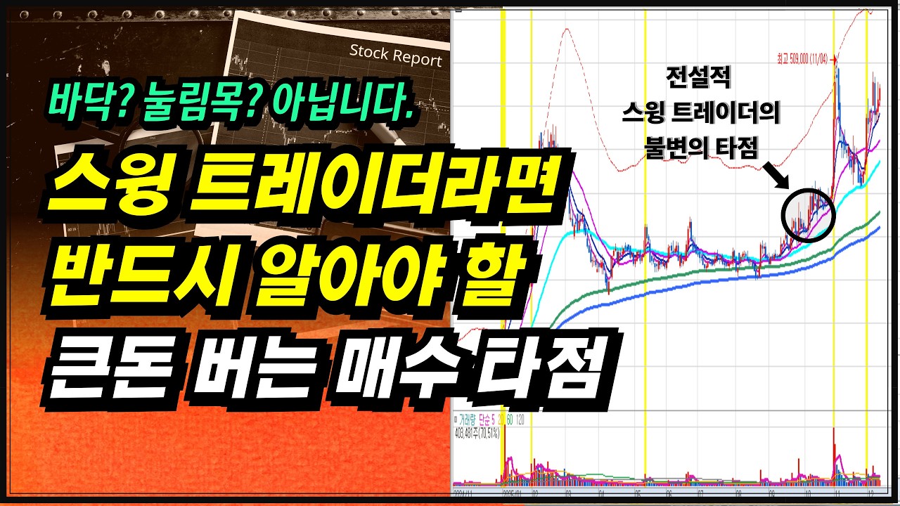 직장인이라면 반드시 알아야 할 ‘전설의 매수 타점!ㅣ이제 주식으로 돈 좀 벌어 봅시다.ㅣ부자회사원 주식투자 강의 공부 책 추천