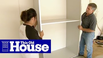 How to Install a Garage Storage System | This Old House