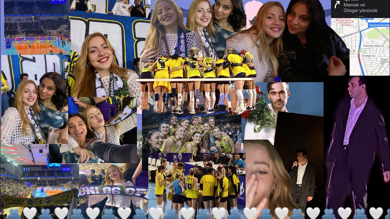 BENİMLE BİR GÜN🫵🏻😽🫂🫶🏻💕💁🏼‍♀️(Fenerbahçe Opet—Türk Hava Yolları maçı ve Mert Demir konseri😍)