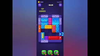 Block Out! Color Sort Puzzle level 53 gameplay walkthrough solution