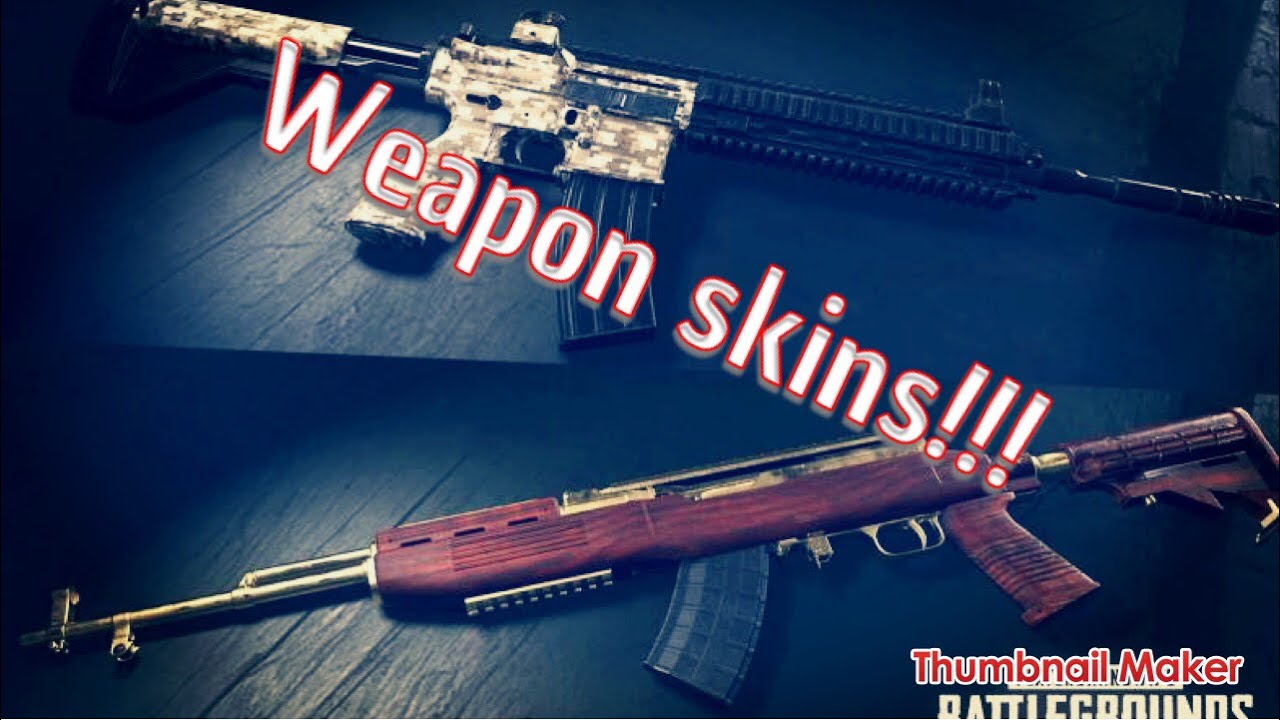 PUBG XBOX PTS *NEW* WEAPON SKINS AND MORE!