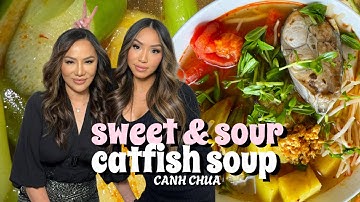 How to Make  The Best Vietnamese Sweet and Sour Soup with Catfish  | Canh Chua Cá Bông Lau Recipe
