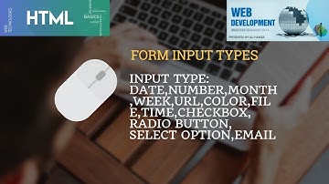 HTML Form-Learn All Forms Input Type | HINDI.