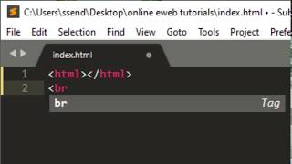 EWEB DESIGN HTML & CSS - 03 - HTML Elements & Tags screenshot 5