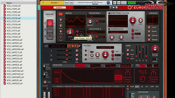Loading a Wavetable into Europa by Reason