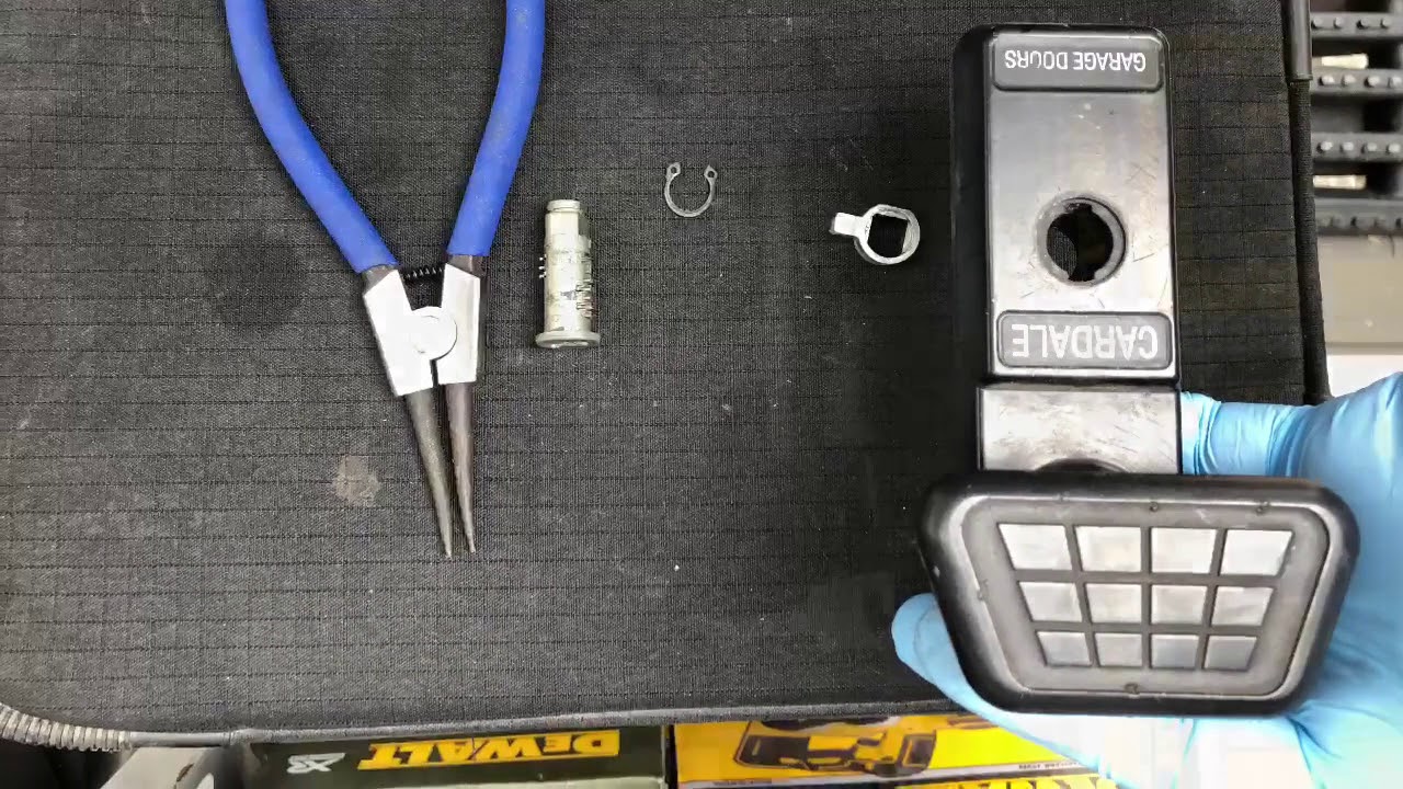 How to make garage door key YouTube