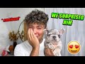 WE SURPRISED MY BROTHER WITH A NEW PUPPY ***He Cried
