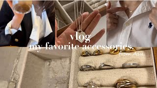 vlog : ) アクセサリー紹介💍/ジュエリーBOX新調/良いものを長く使いたい/20代社会人OL