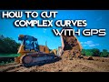 HOW TO CUT COMPLEX CURVES IN A DOZER WITH GPS // CAT Grade Control // Ask a Heavy Equipment Operator