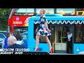 Walking Moscow (Russia): beautiful Russian girls, the Great Theatre, city center. August 2020 [4K]