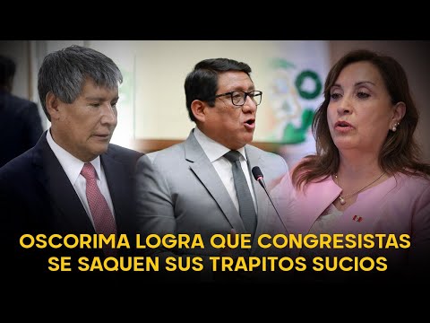 Congresistas se sacaron los trapitos sucios frente a Wilfredo Oscorima por caso Rolex