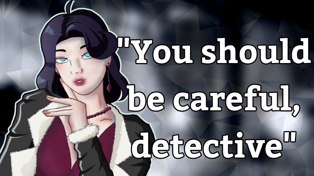 {Asmr} Femme fatale toys with you at the bar [detective listener] [femdom] [flirting] [teasing]