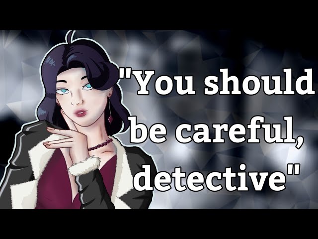 {Asmr} Femme fatale toys with you at the bar [detective listener] [femdom] [flirting] [teasing]