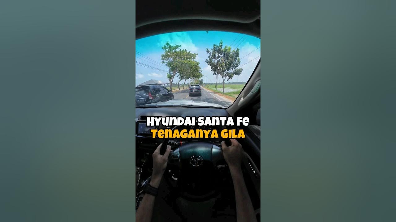 hyundai santa fe ini kencang juga, #legendtoyota bisa #kasihpaham ? hyundai santa fe ini kencang juga, #legendtoyota bisa #kasihpaham ?