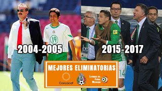 Las MEJORES eliminatorias mundialistas de MÉXICO en los últimos 20 años