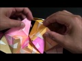 折り紙 くす玉 多面体(origami kusudama Polyhedron)