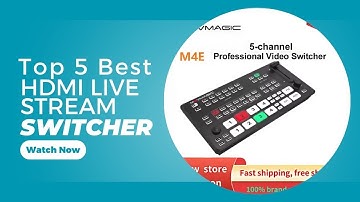 Top 5 Best HDMI Live Stream Switcher in 2025 on AliExpress