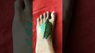 Simple Easy And Beautiful Leaf Mehndi Design
