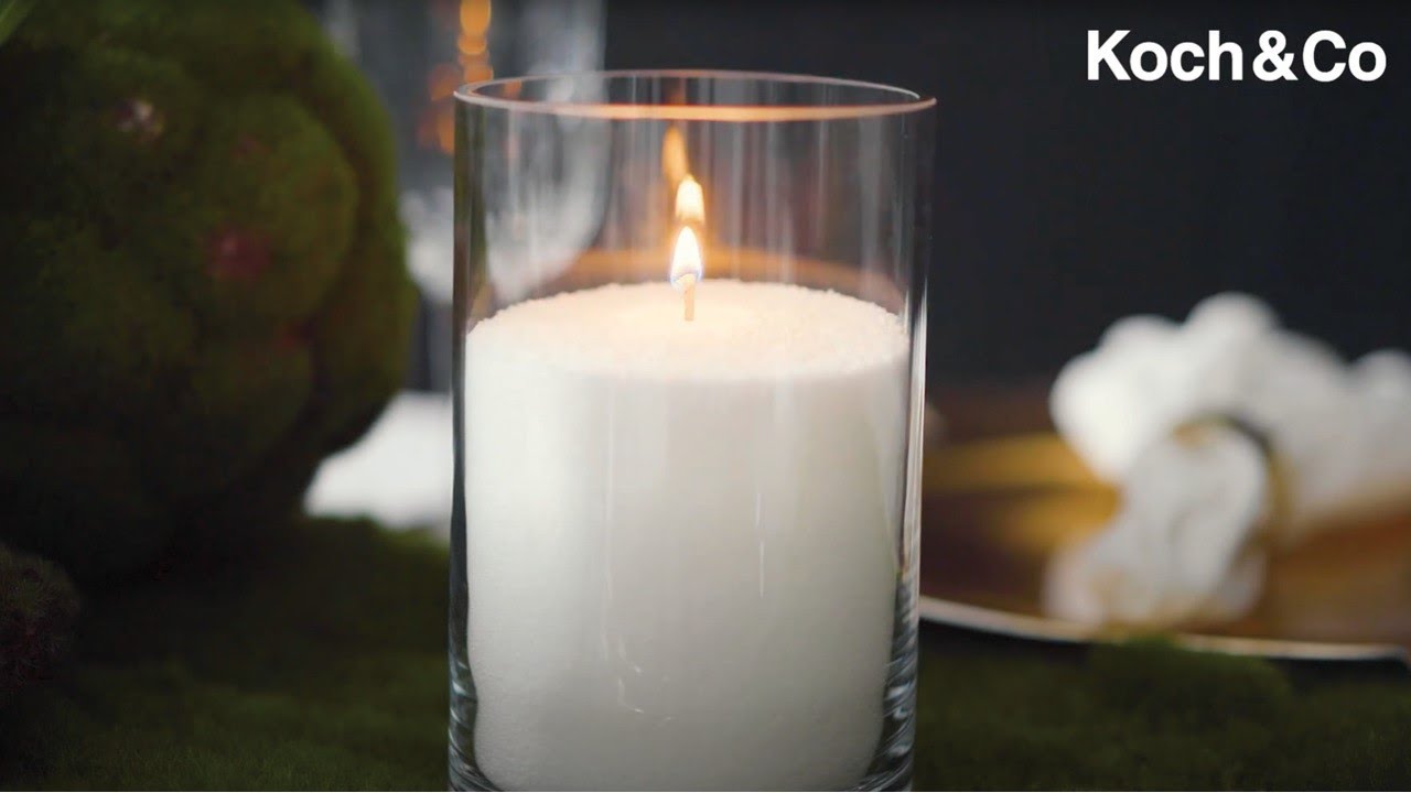 Discover our crystal natural candle sand wax