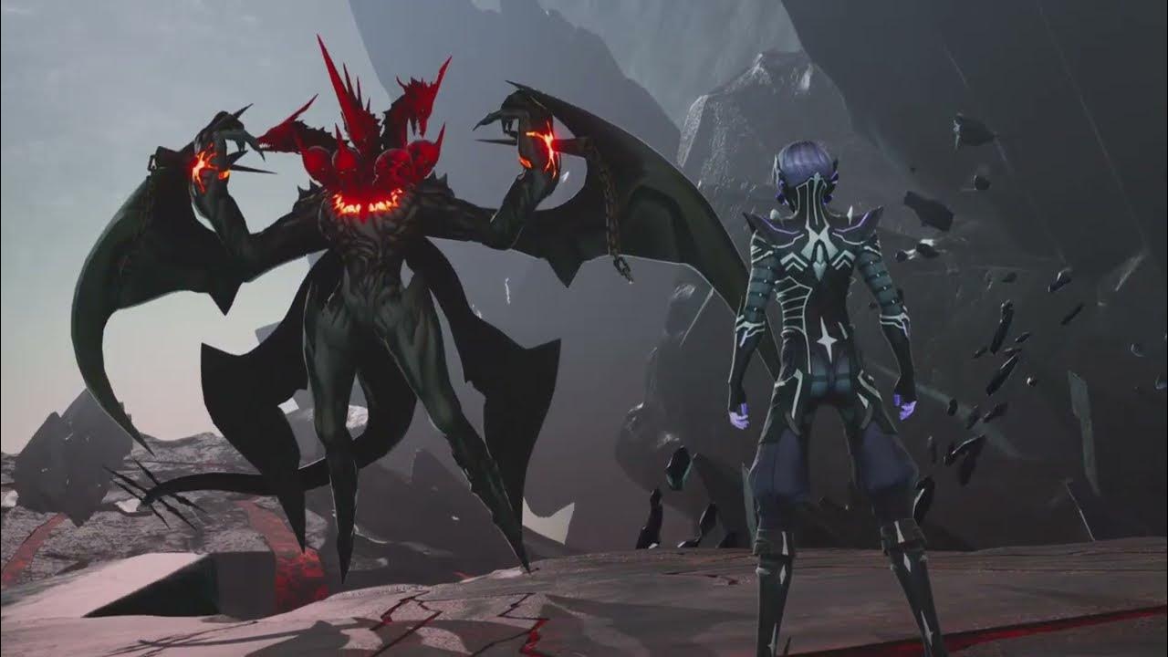 SHIN MEGAMI TENSEI V: Vengeance - Satan fight [HARD] [Newborn] [NO CHEESE]  [NO DLC] - YouTube