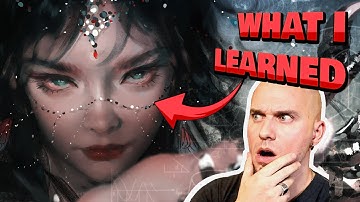 I studied WLOP’s art to acquire his skills 🧠