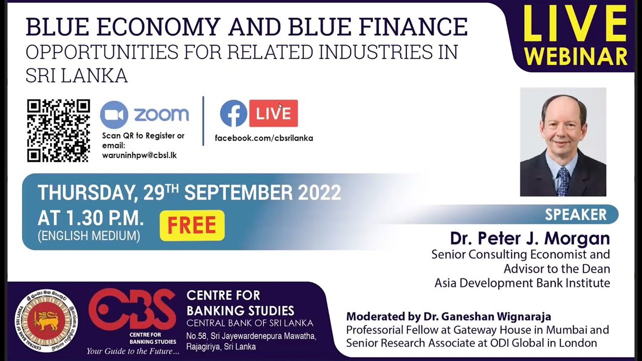 Blue Economy and Blue Finance Opportunities for Related Industries in Sri Lanka