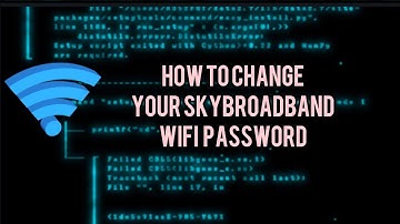 SKYBROADBAND |• How to Change Your Sky broadband Password #Short
