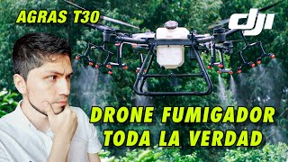 [DJI AGRAS T30] ANTES de COMPRAR un DRONE para FUMIGAR mira este VIDEO screenshot 3