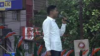 Addressing the gathering after the road show in Barrackpore Lok Sabha constituency – 15th May, 2024