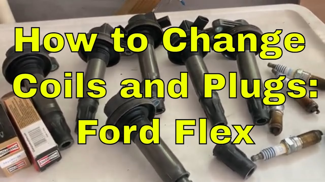 How to Change Coils and Spark Plugs Ford Flex 3.5L NA YouTube