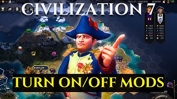 How to Turn On / Off Mods in Civilization 7