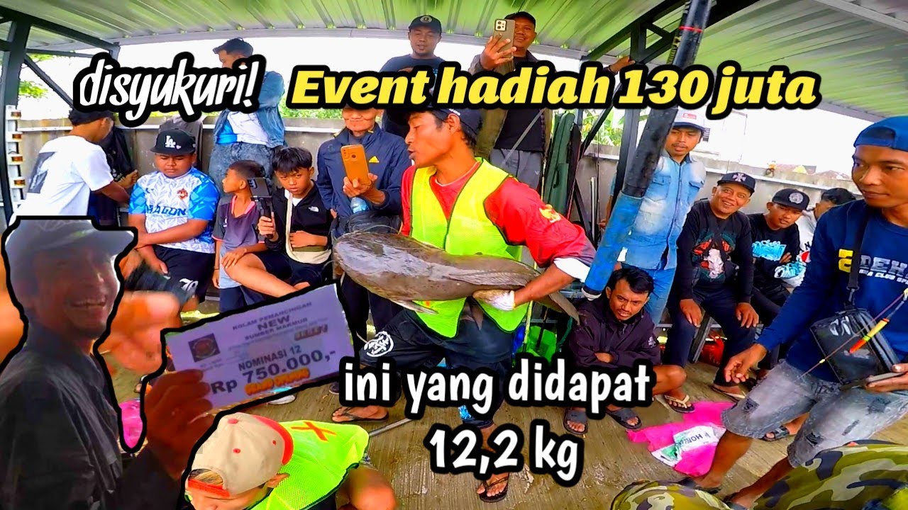Pakai racikan cacing 12,2 kg terselamatkan. Lomba mancing lele hadiah 130 juta