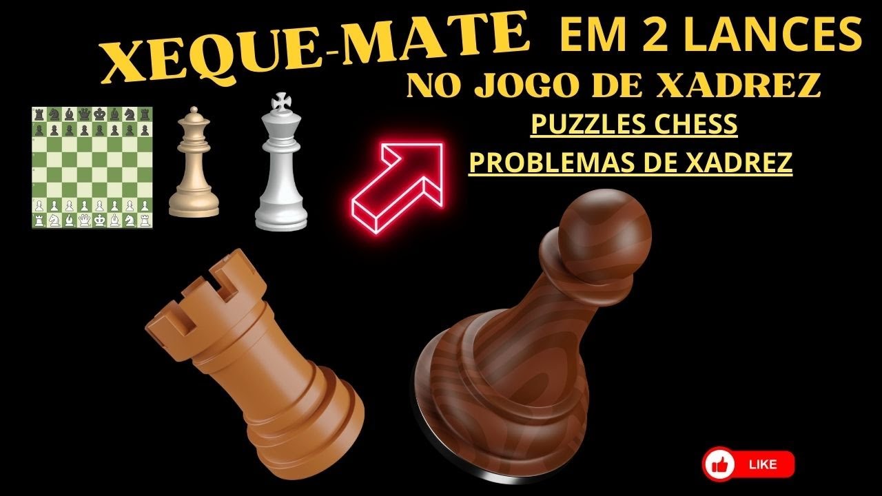 Xeque-Mate de 4 Lances no Xadrez (Mate Pastor) 