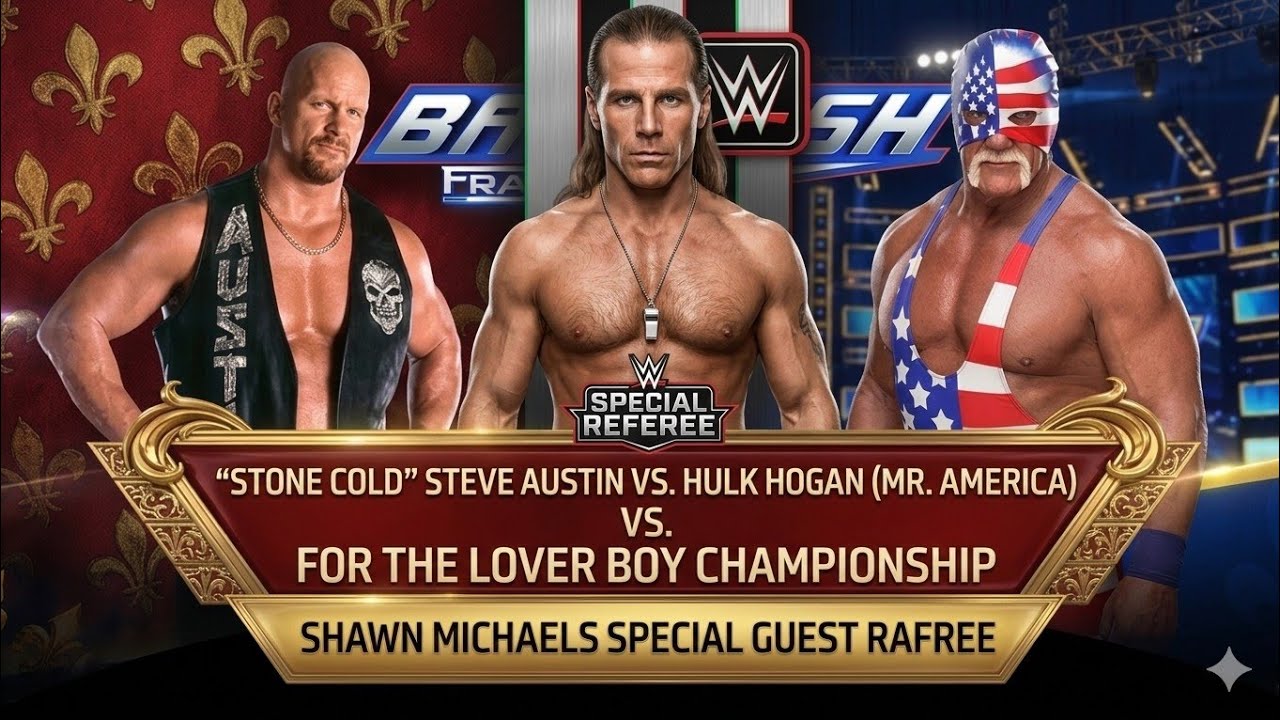 Стоун Колд Стив Остин против Халка Хогана (Мистера Америки) в матче за чемпионский титул. Специал...