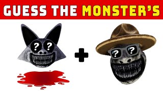 Guess The MONSTER By EMOJI & VOICE | Zoonomaly | ZOOKEEPER, MONSTER SMILE CAT