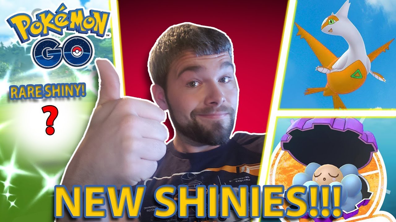 CATCHING RARE SHINY POKEMON/ SHINY LATIAS/ CLAMPEARL, HUNTAIL, AND GOREBYSS IN POKEMON GO!!!