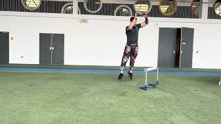 Half Kneeling Penultimate Jump