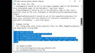 Shifty's script tutorial for adding roms to retroarch without verifying them (add unsupported roms)