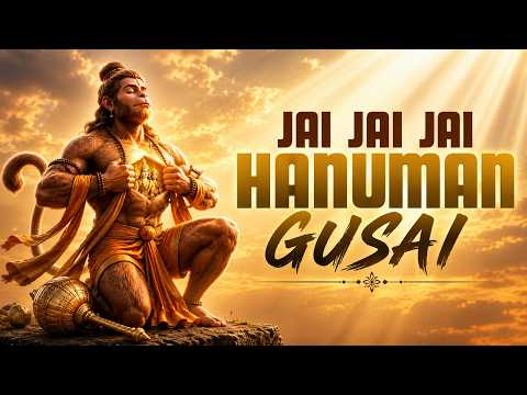 Jai Jai Jai Hanuman Gusai 🚩 | Powerful Devotional Chant | Hanuman Bhakti & Positive Energy
