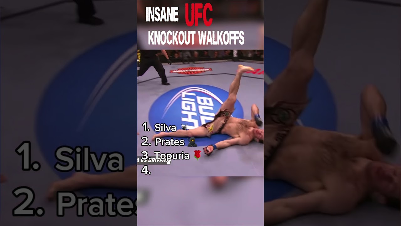INSANE UFC WALKOFF KNOCKOUT 💥