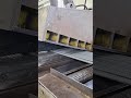 Cutting iron foundation pillars to uniform construction length