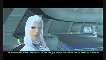Kotor 2 TSLRCM 1.8.2 + M4-78EP Walkthrough part 9 - Hidden Academy ( Dark Side Female )