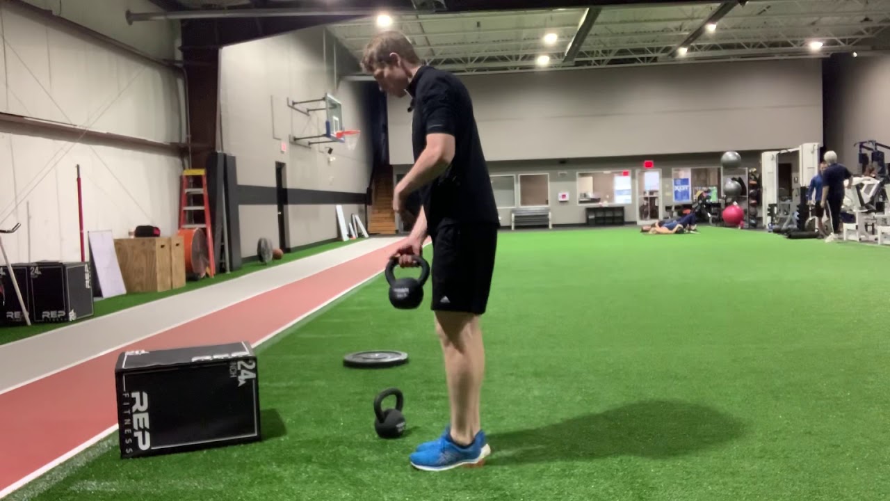 1KB Single Leg RDL - YouTube